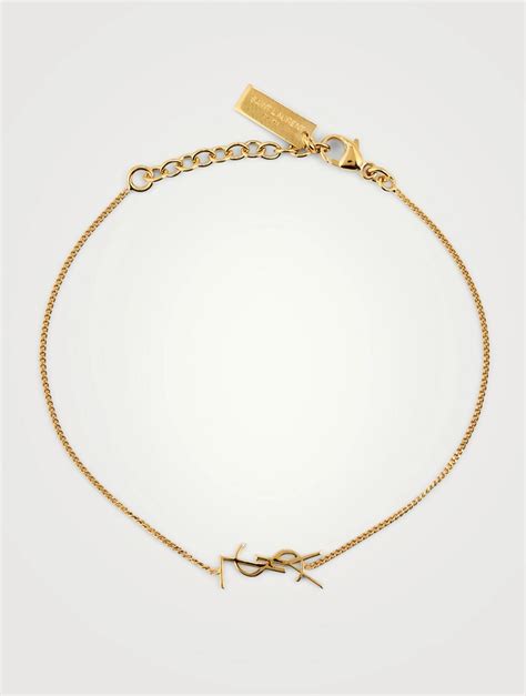 ysl armband damen silber|farfetch ysl bracelets.